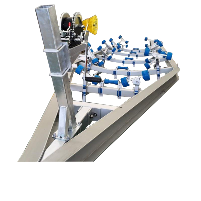 Aluminum Wheels Fits Boat Trailer 6400mm Double Axle Boat Trailer Weight Boat Trailer 21ft