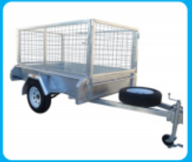 Box Trailer Single Axle