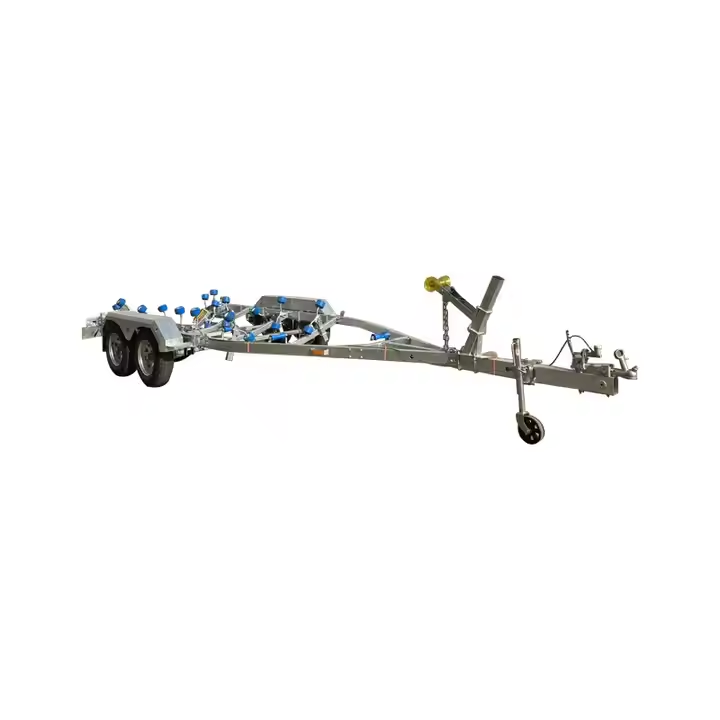 HRAB1100-B6W Aluminum Boat trailer 11000mm*2450mm