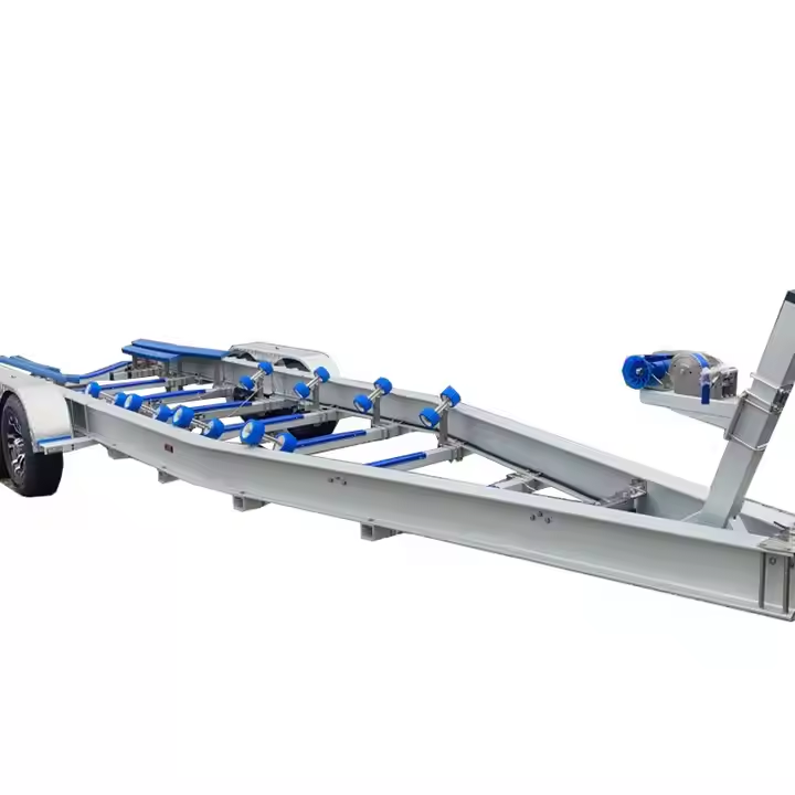 HRAB640-B2 	Aluminum Boat trailer 6400mm*2450mm